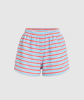TERRY SHORTS | BLUE/RED STRIPE