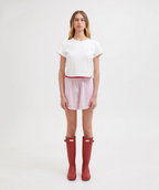 MULTI TENCEL LOUNGE SHORT | PINK MULTI STRIPE