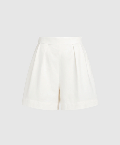 TAILORED SHORTS | WHITE