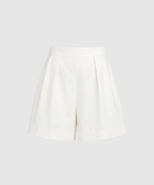 TAILORED SHORTS | WHITE