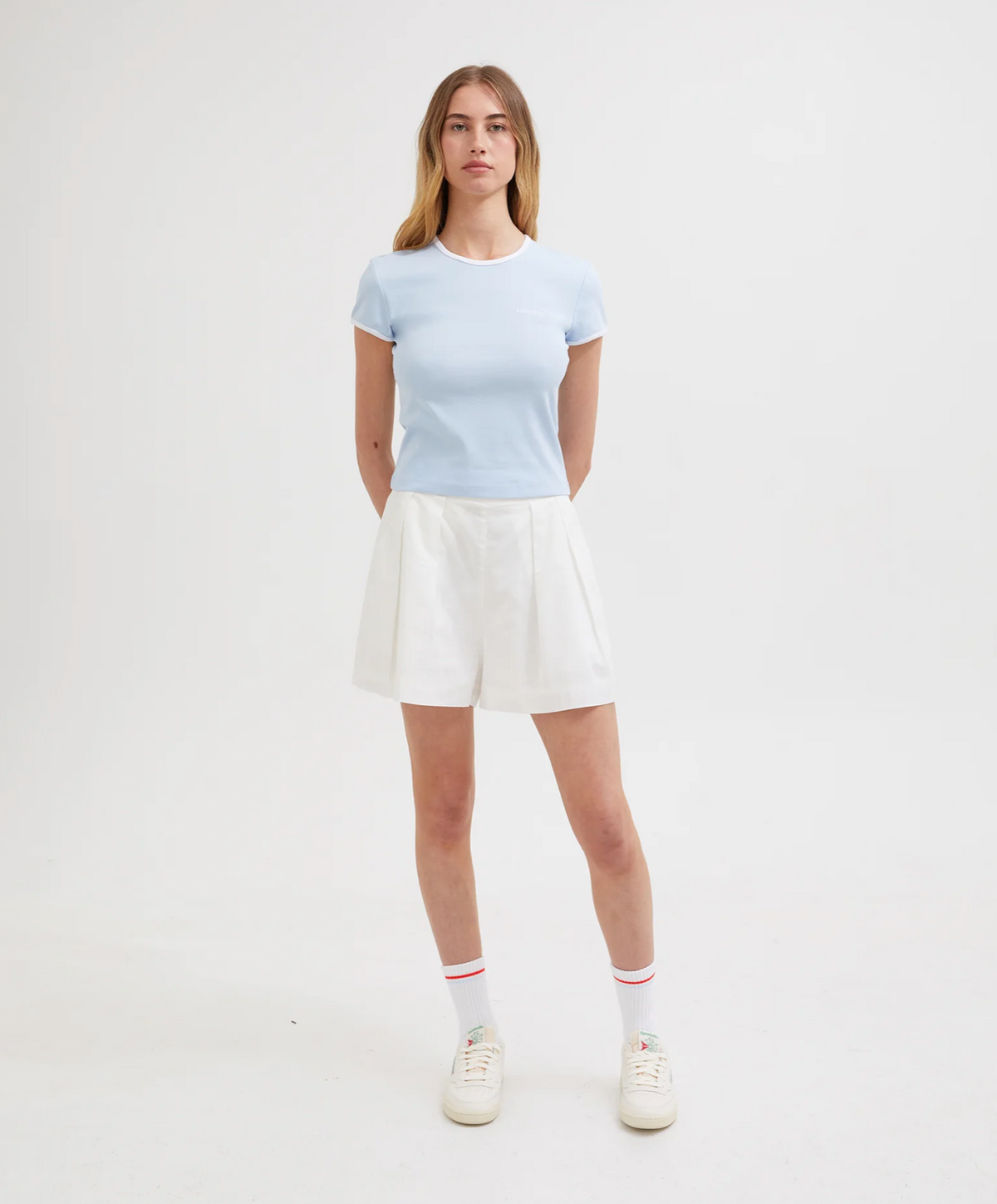 TAILORED SHORTS | WHITE