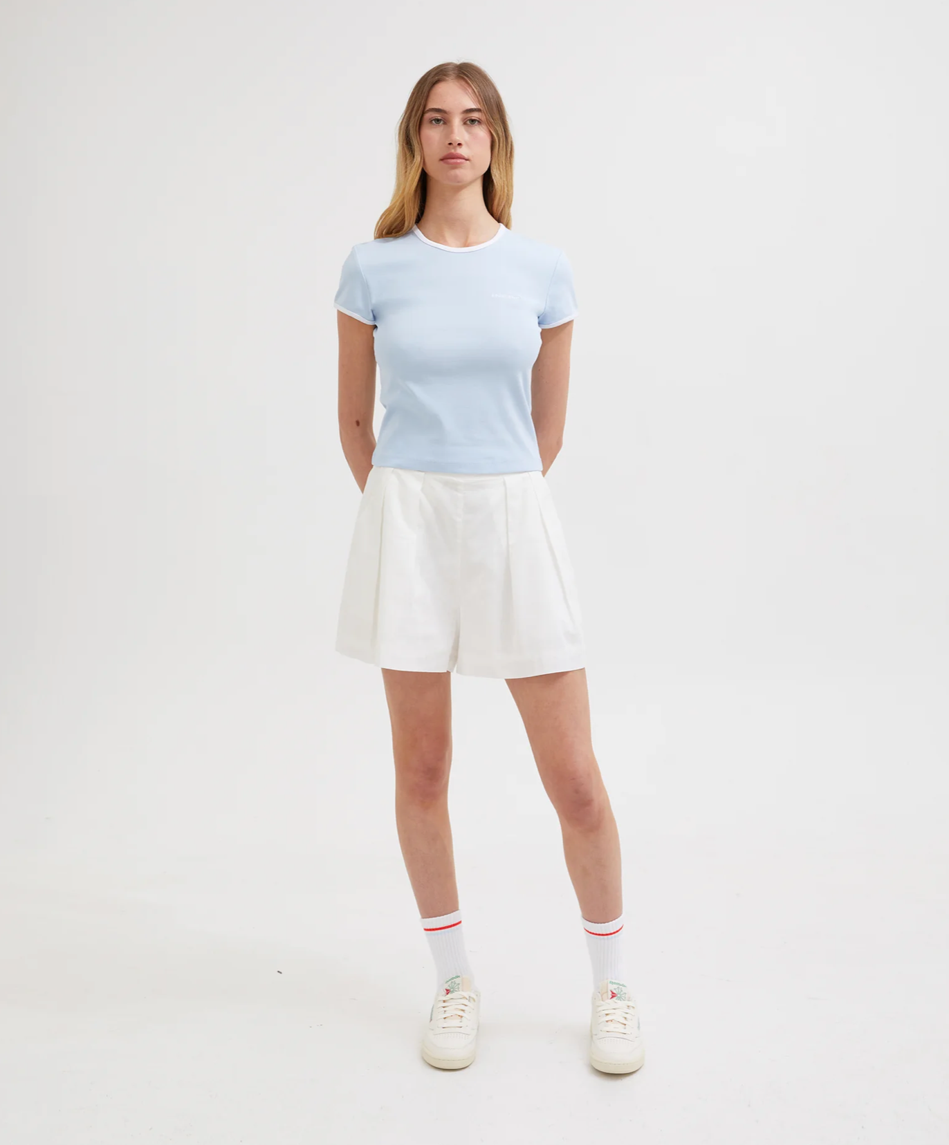 TAILORED SHORTS | WHITE