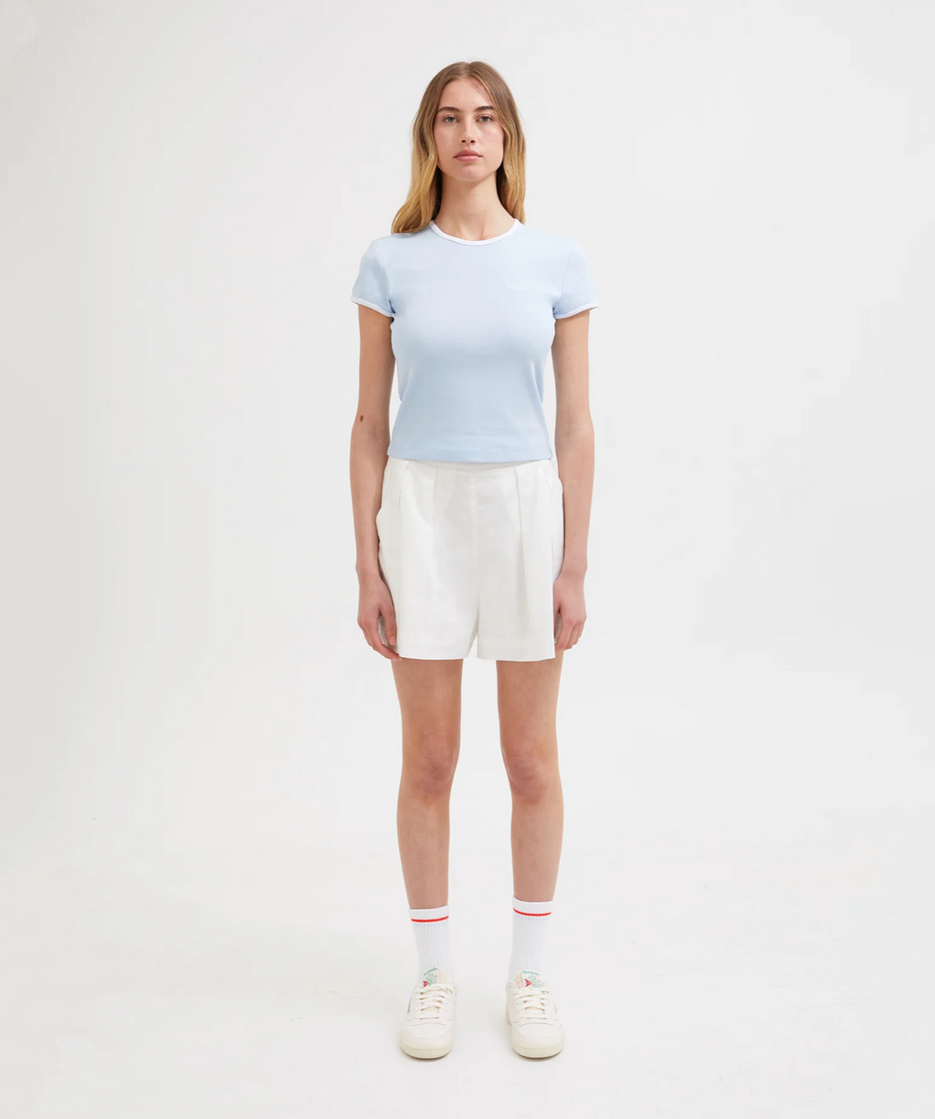 TAILORED SHORTS | WHITE