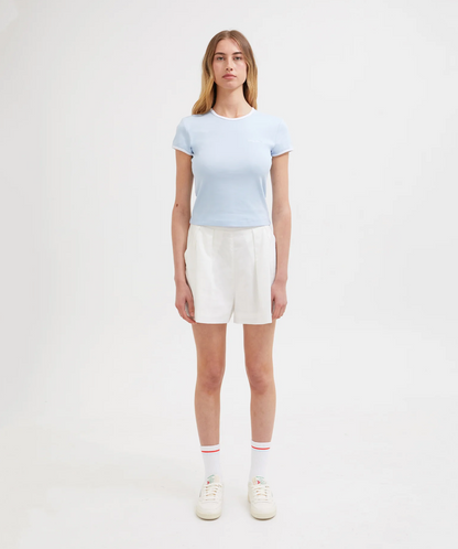TAILORED SHORTS | WHITE