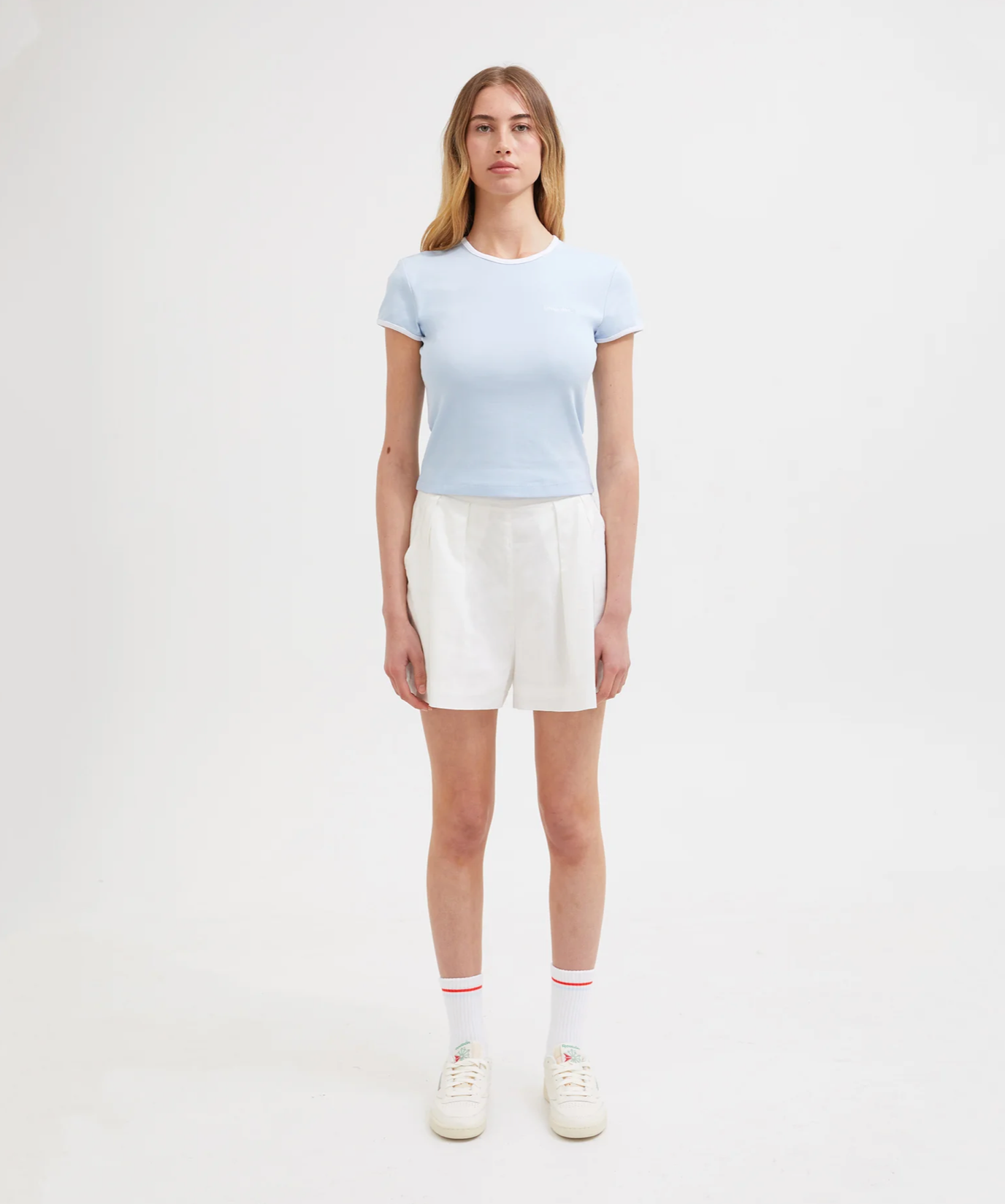 TAILORED SHORTS | WHITE