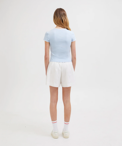 TAILORED SHORTS | WHITE