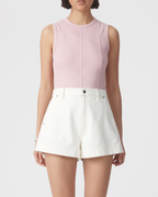 PANELLED RIB TANK | WILDFLOWER