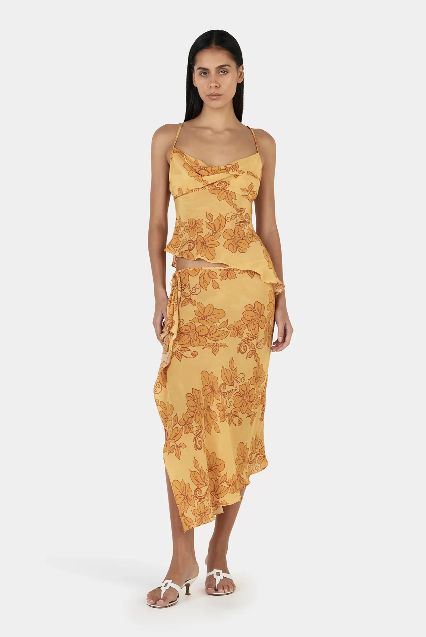 MAURA TOP ROLLING WAVE | MANGO