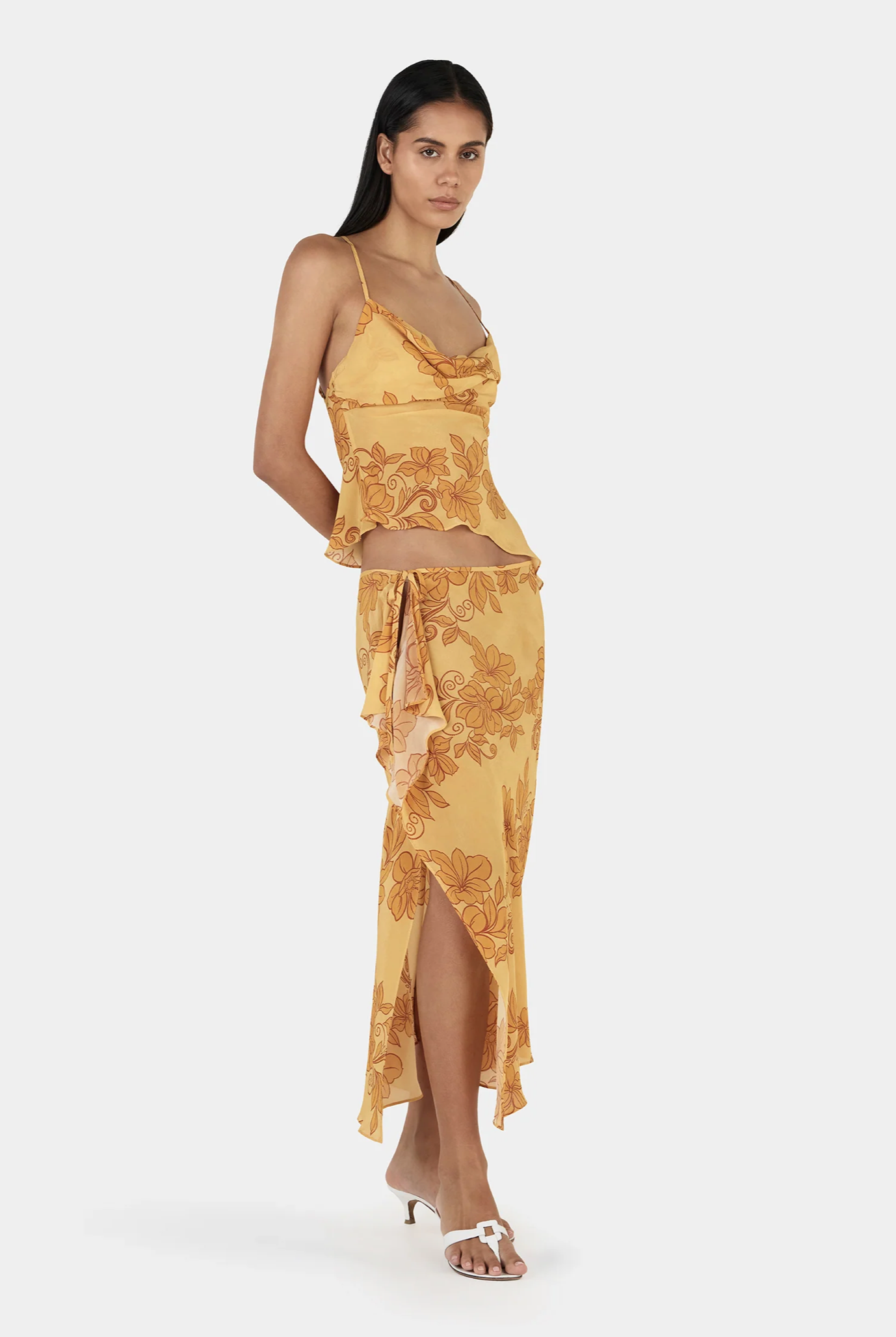 MAURA TOP ROLLING WAVE | MANGO