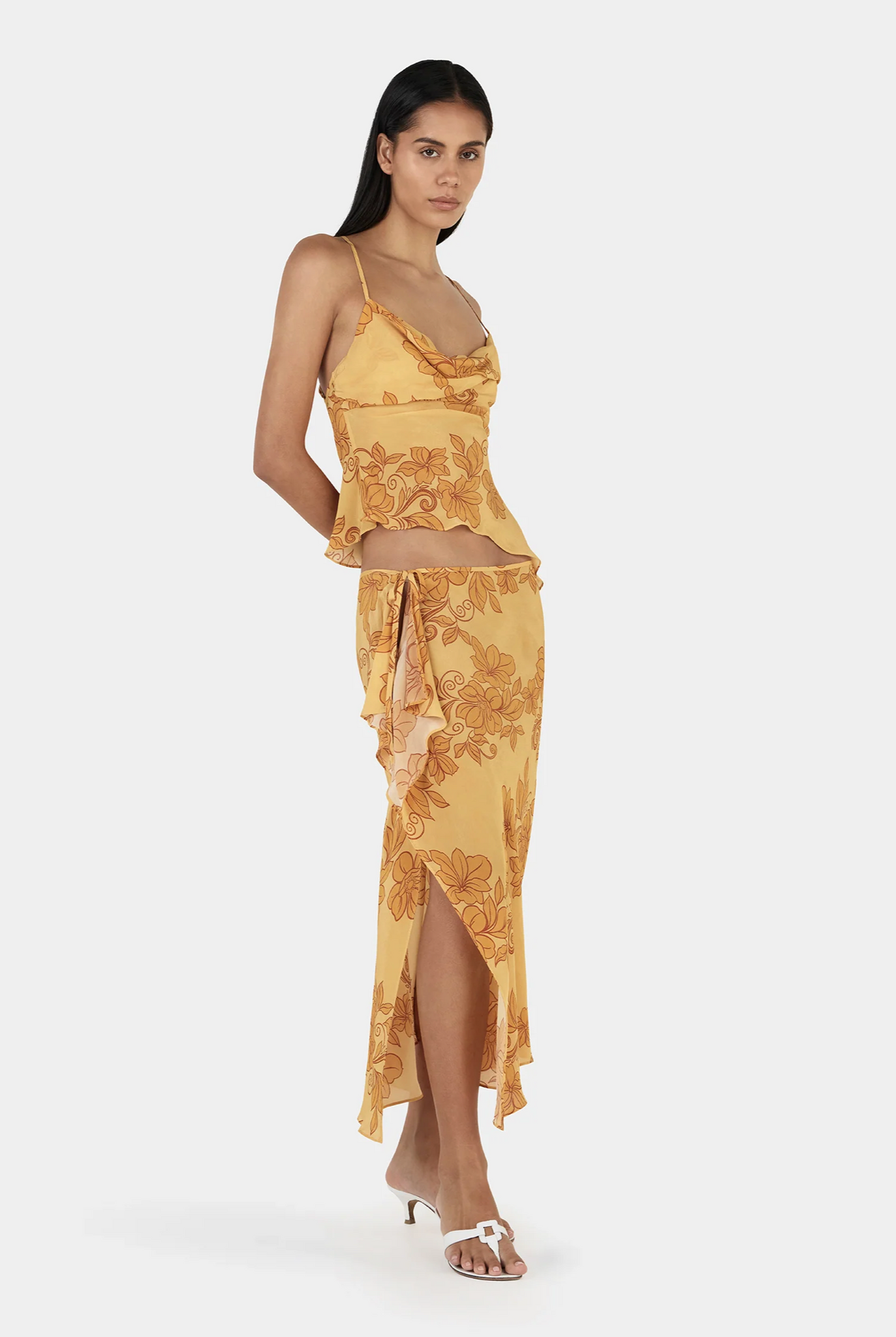 MAURA TOP ROLLING WAVE | MANGO