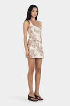 CANDICE CORSET | ROLLING WAVE BEIGE