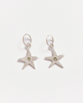 WONKY STAR EARRINGS | LIGHT GREEN