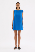 WINFIELD MINI DRESS | COBALT
