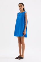 WINFIELD MINI DRESS | COBALT
