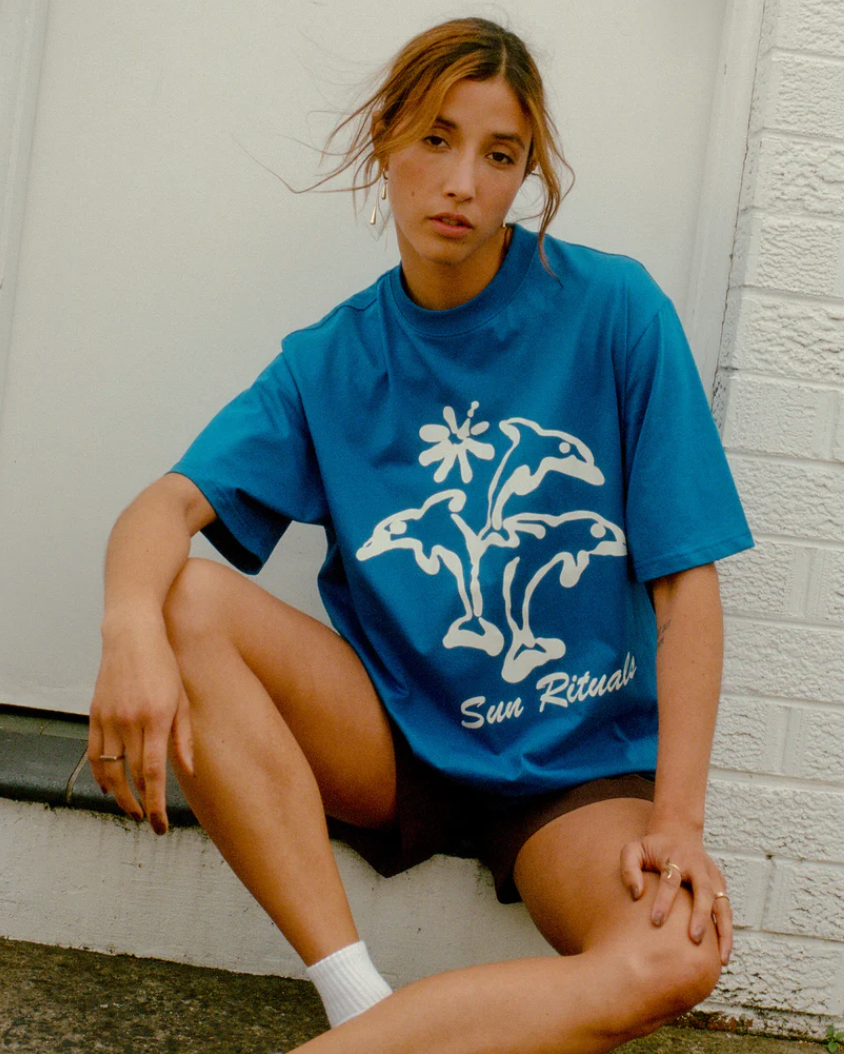 DOLPHIN DREAM TEE | SEA