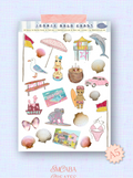 ICONIC GOLD COAST STICKER SHEET A5 | EM CABA CREATES