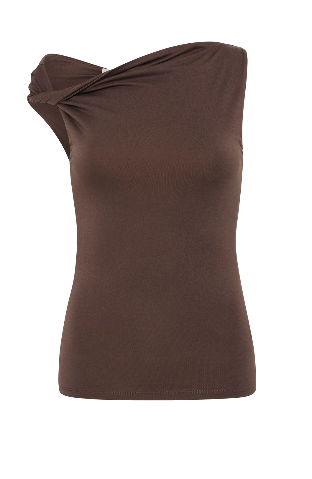 CHELSEA TOP | CHOCOLATE