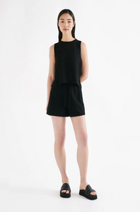 ZOSIA KNIT SHORT | BLACK