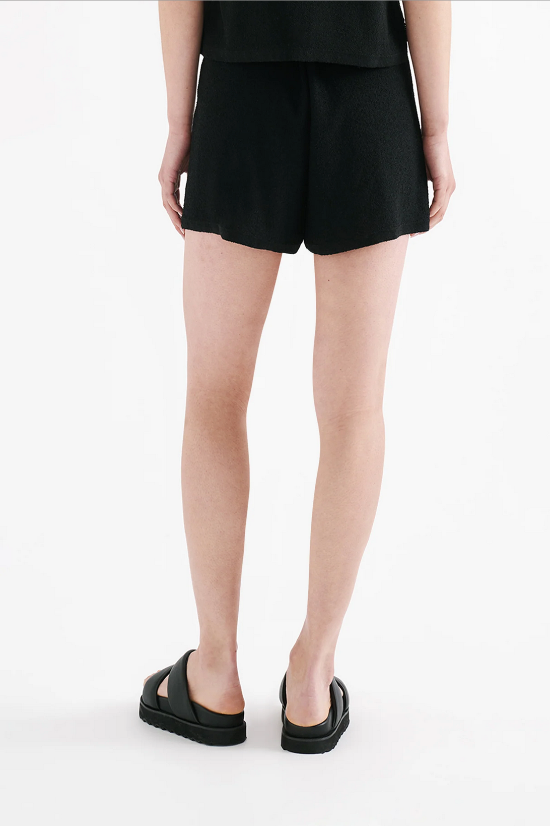 ZOSIA KNIT SHORT | BLACK