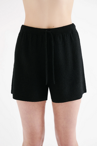 ZOSIA KNIT SHORT | BLACK