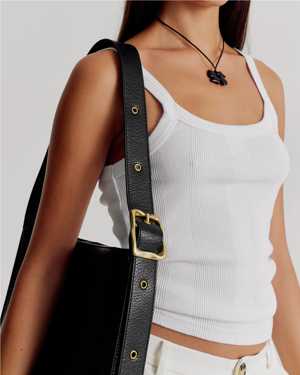 EVERYDAY BUCKET BAG | BLACK NAPPA