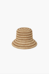 THE INCA BUCKET | MOCHA STRIPE