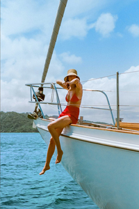 THE INCA BUCKET | MOCHA STRIPE