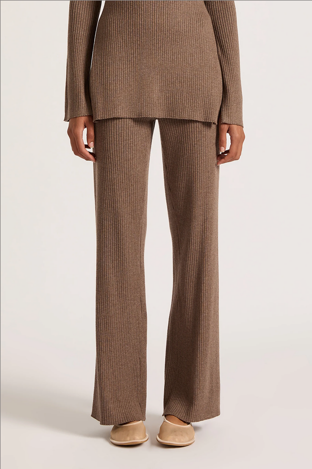 MALO KNIT PANT | MOCHA