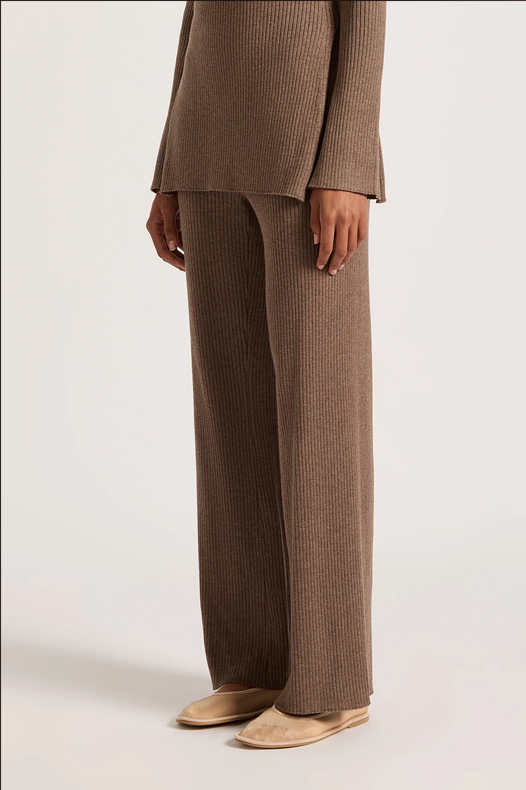 MALO KNIT PANT | MOCHA