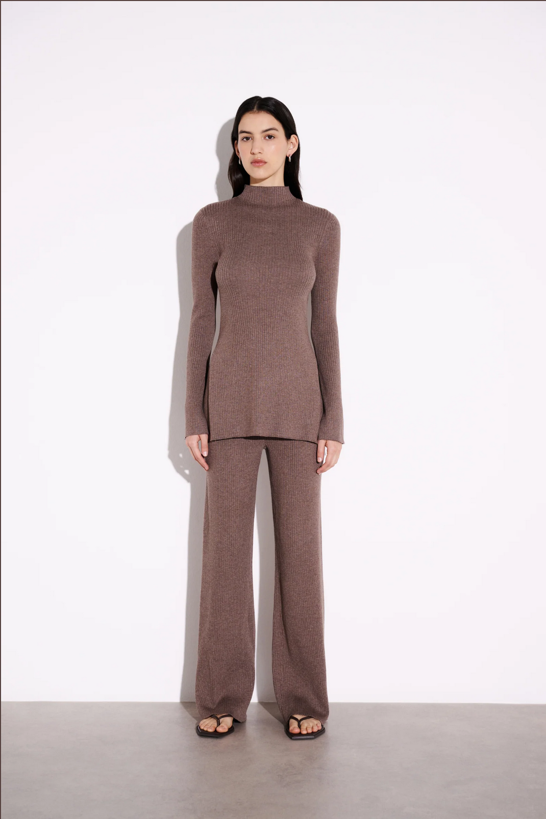 MALO KNIT PANT | MOCHA