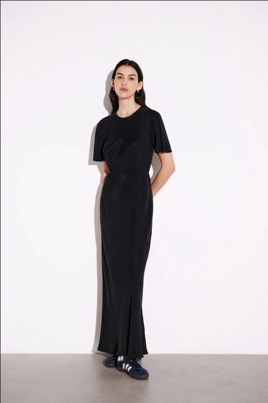 DIAZ TENCEL DRESS | BLACK