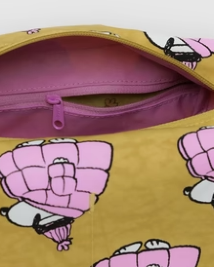 DOPP KIT | PUFFER SNOOPY PINK