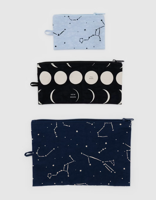 FLAT POUCH SET | NIGHT SKY