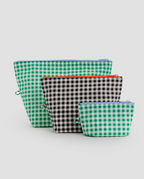 GO POUCH SET | GINGHAM