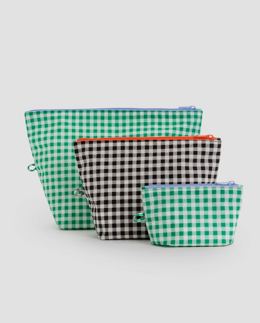 GO POUCH SET | GINGHAM