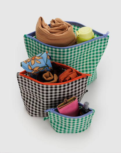 GO POUCH SET | GINGHAM