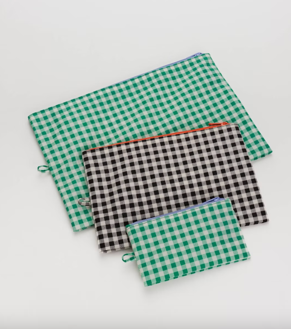 GO POUCH SET | GINGHAM