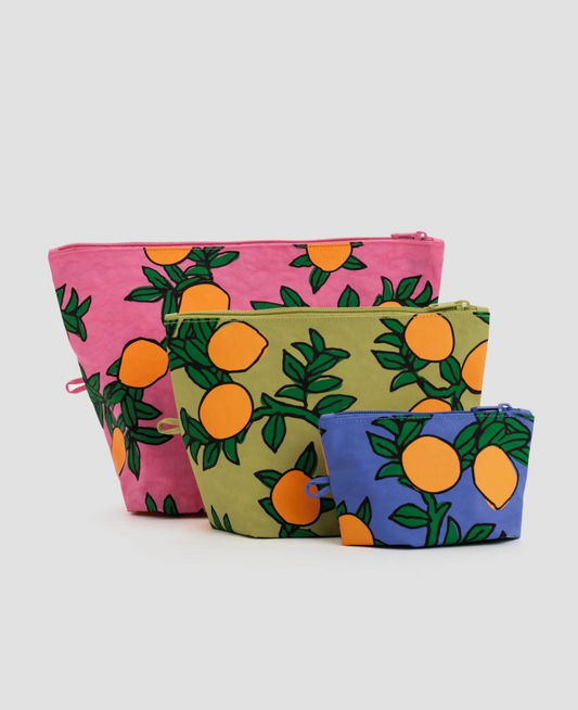 GO POUCH SET | ORANGE TREES