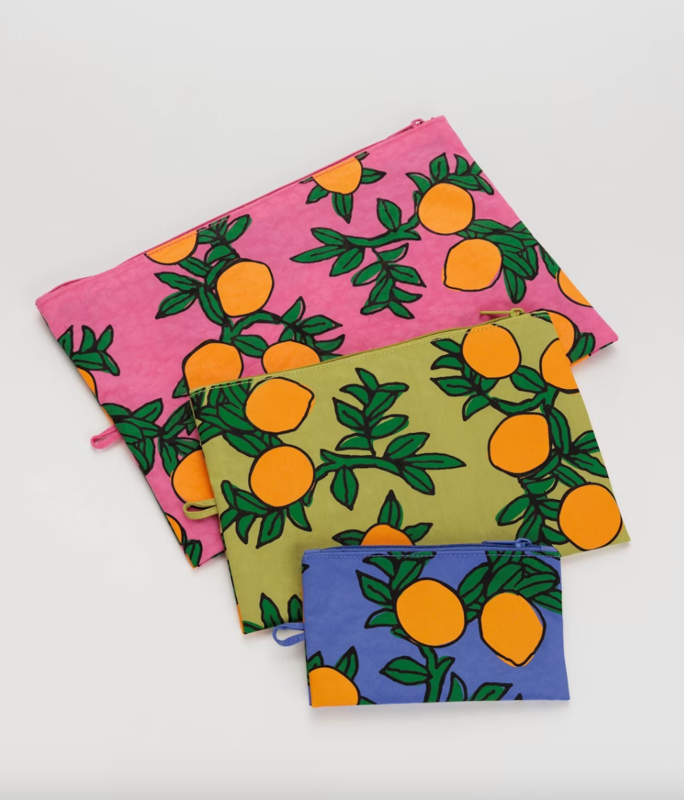 GO POUCH SET | ORANGE TREES