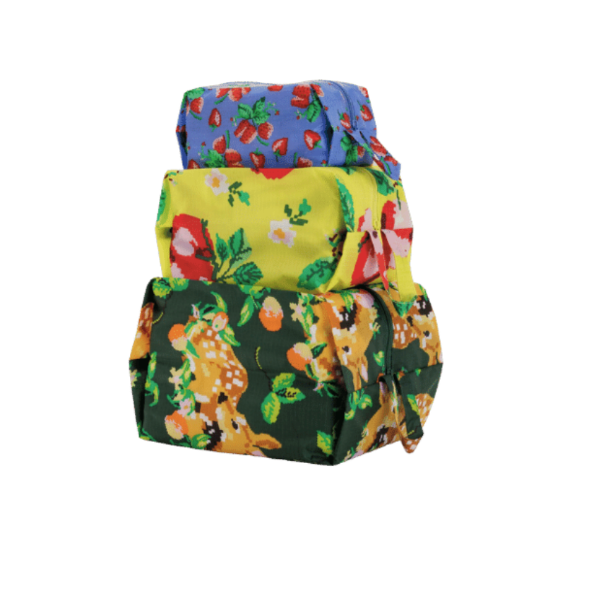 3D ZIP SET | NEEDLEPOINT FRUIT