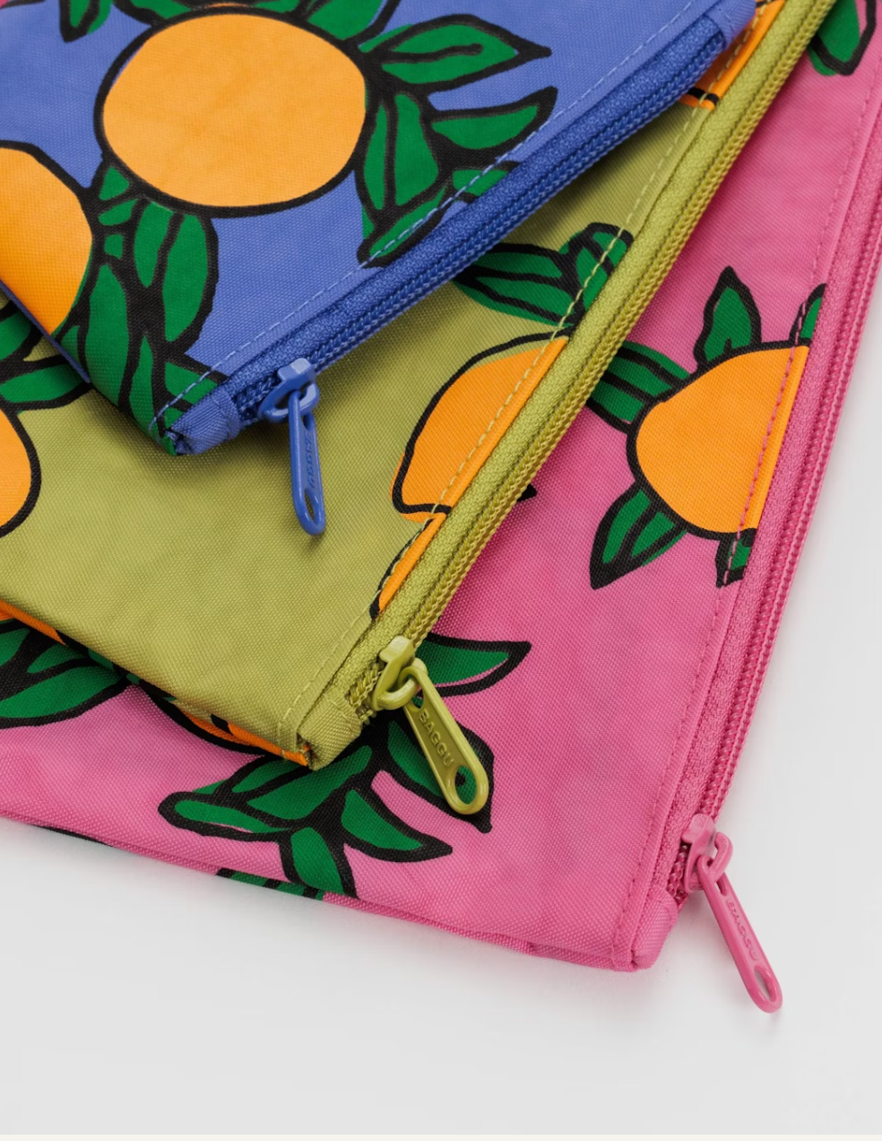 FLAT POUCH SET | ORANGE TREES