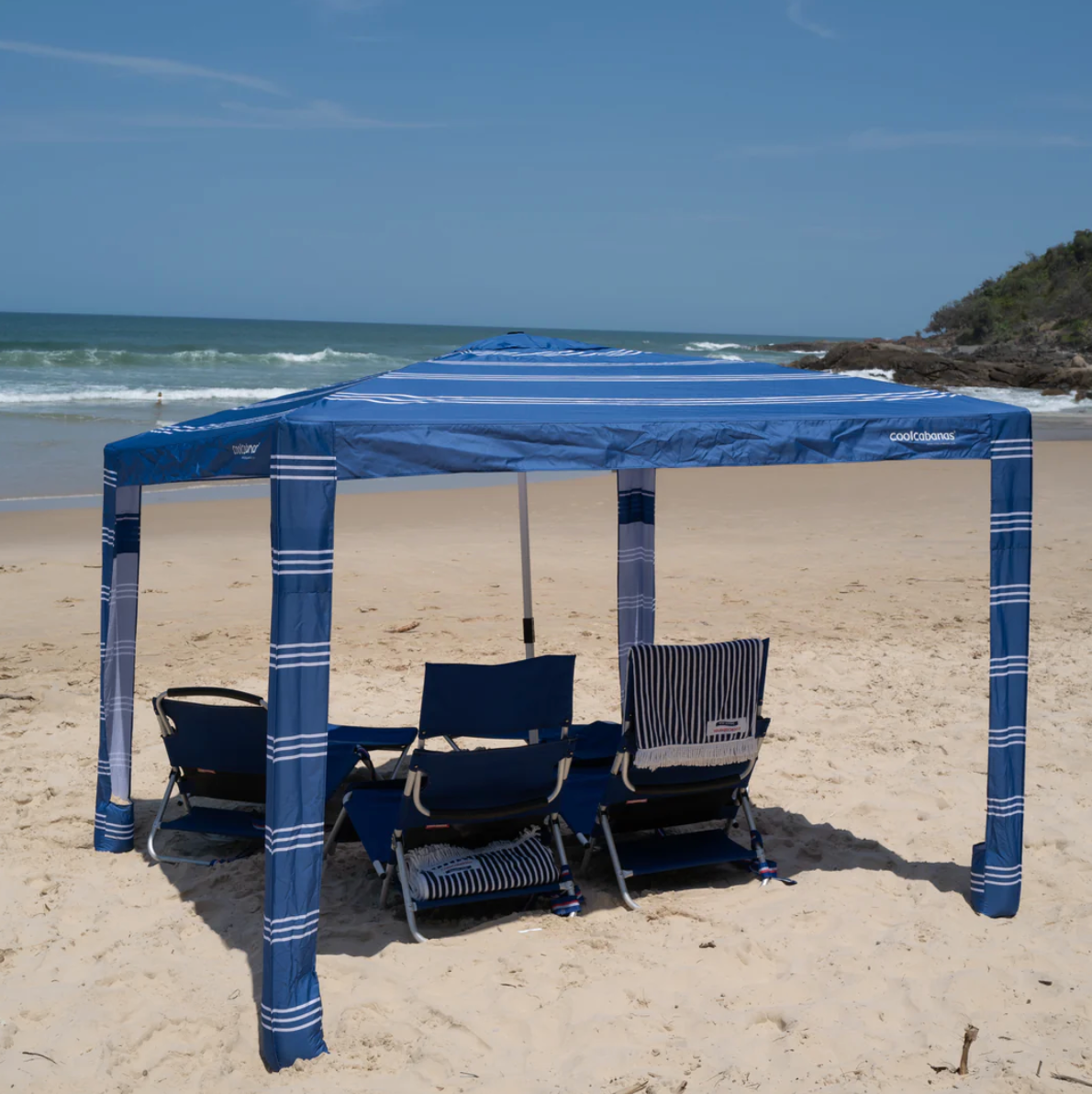 THE COOLCABANAS 5  LARGE |  CORONADA BLUE TRIPLE