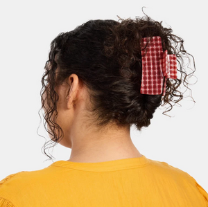 BOX CLAW | PLAID RED