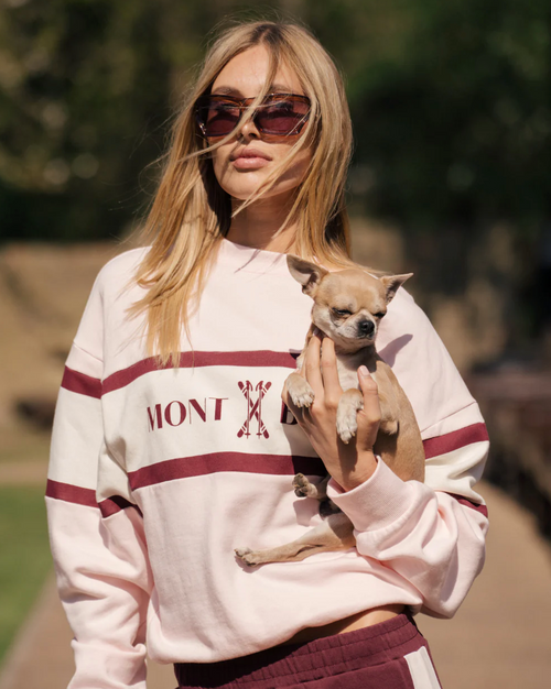 ALPINE SWEATSHIRT | LIGHT BLUSH