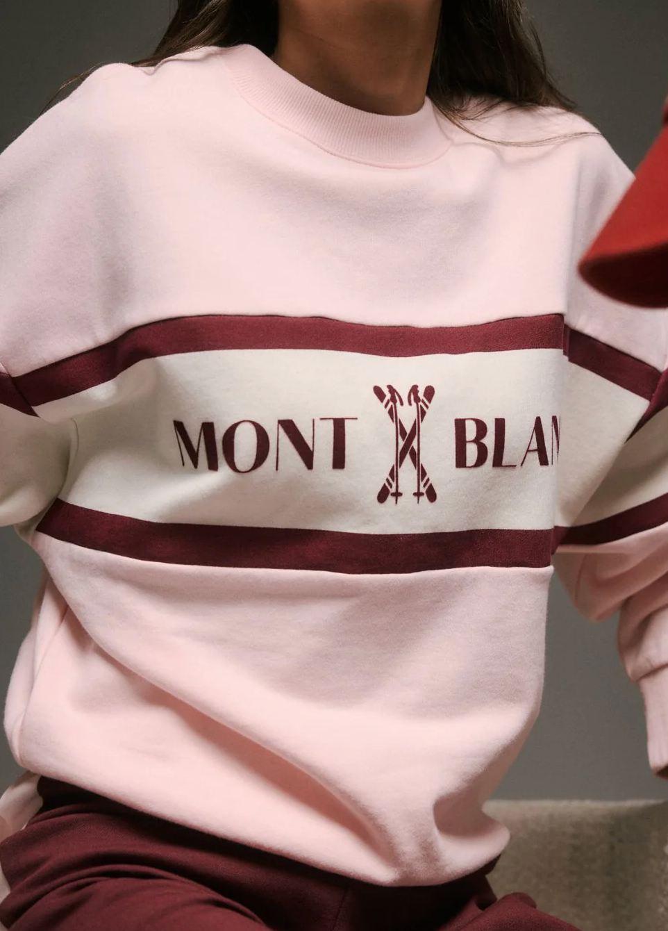 ALPINE SWEATSHIRT | LIGHT BLUSH