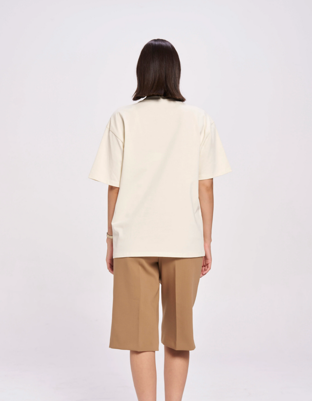 TSUNAMI MAIDEN OVERSIZE TEE | IVORY