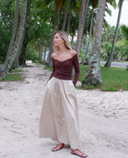 LUELLA LONGSLEEVE | CHOCOLATE RIB