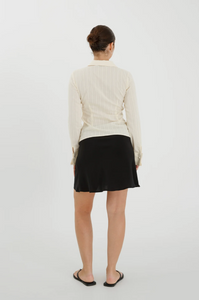 RUCHED FRONT SHIRT | BURRO