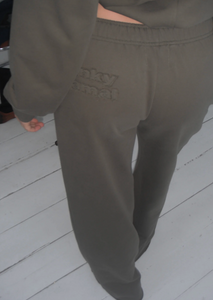 RAW HEM TRACKPANT | KHAKI