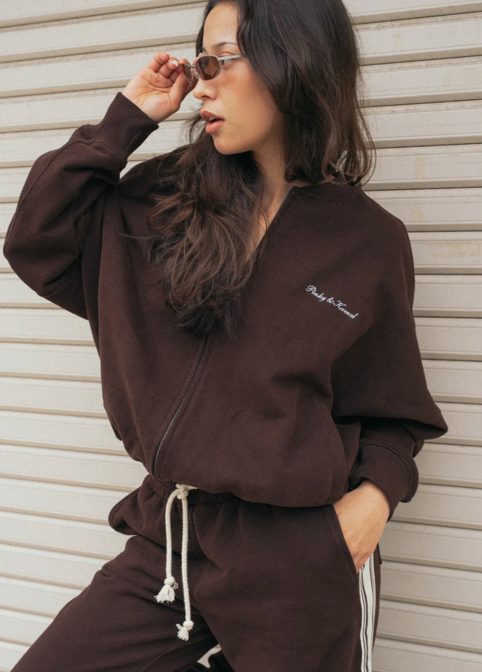 BOMBER JACKET | CHOCOLATE BROWN